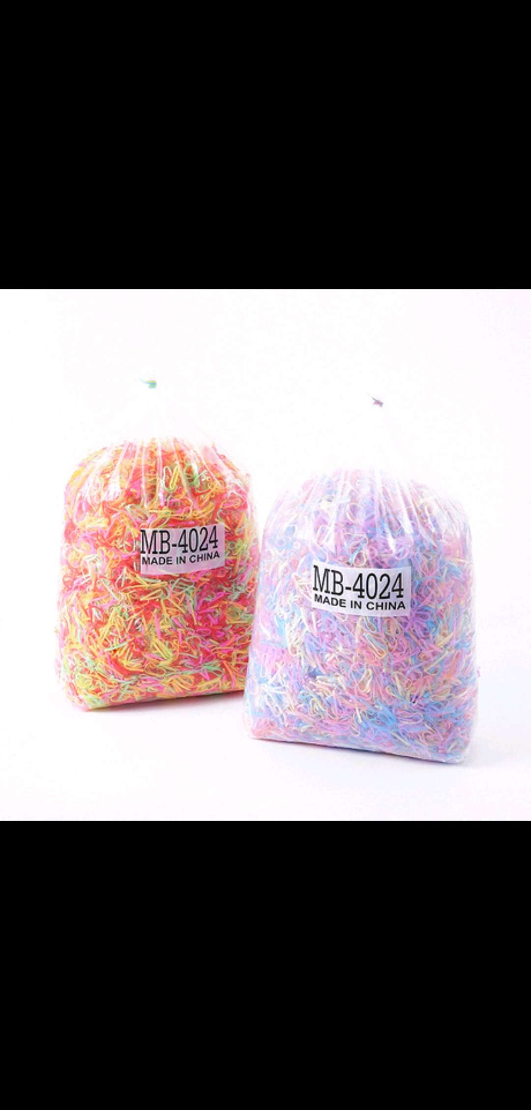 Children's hair accessories, large bags, disposable color children's small rubber bands, hair tie accessories, rubber bands, hair bands, hair lanyards Application Scenario