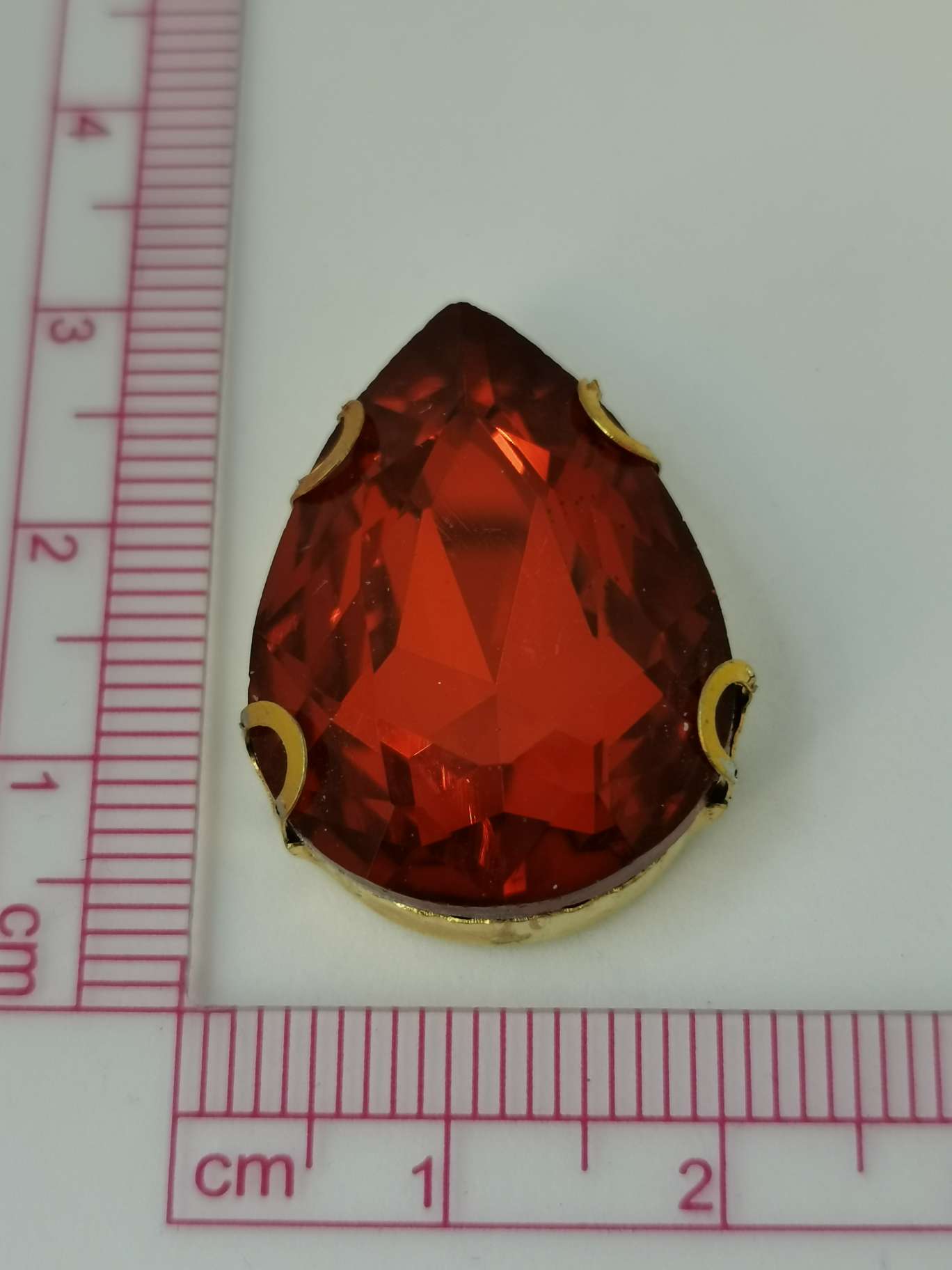 乔日辅料水滴钻扣 玻璃钻扣 手缝钻扣 扣子