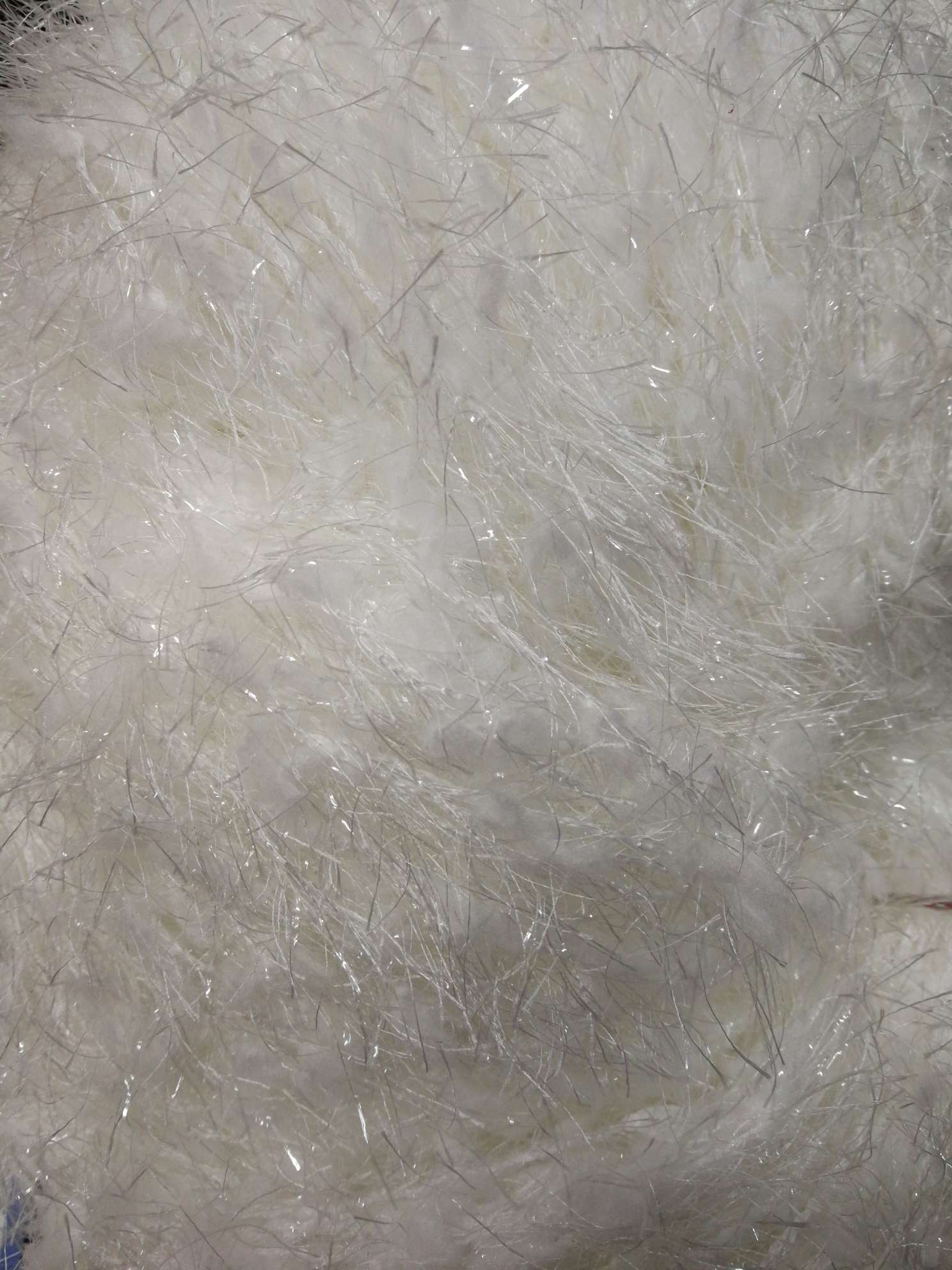 Polyester ball wool