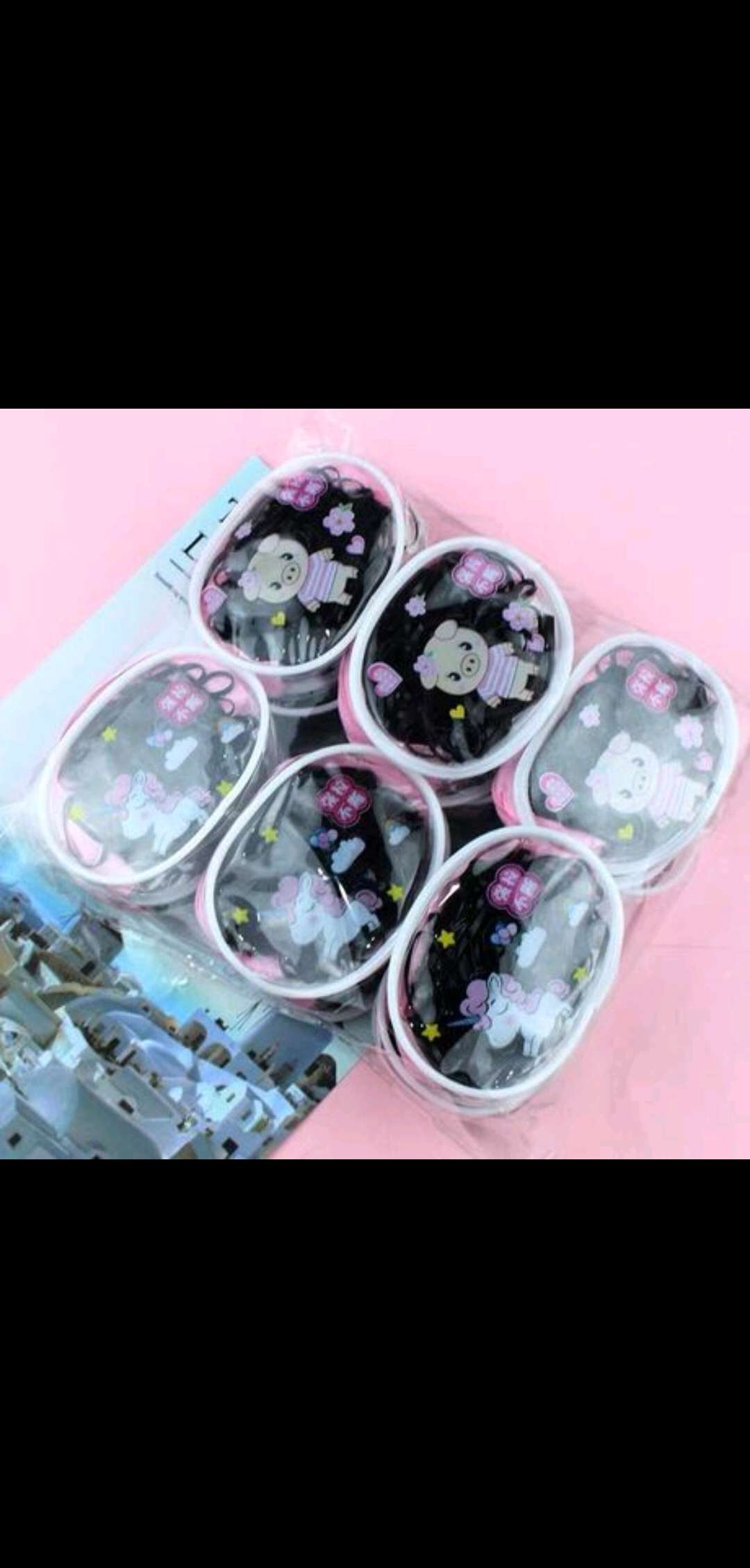 New children's hair accessories, sweet and cute small wallet, disposable hair band, hair rope, zipper bag, leather band, full and free shipping Application Scenario