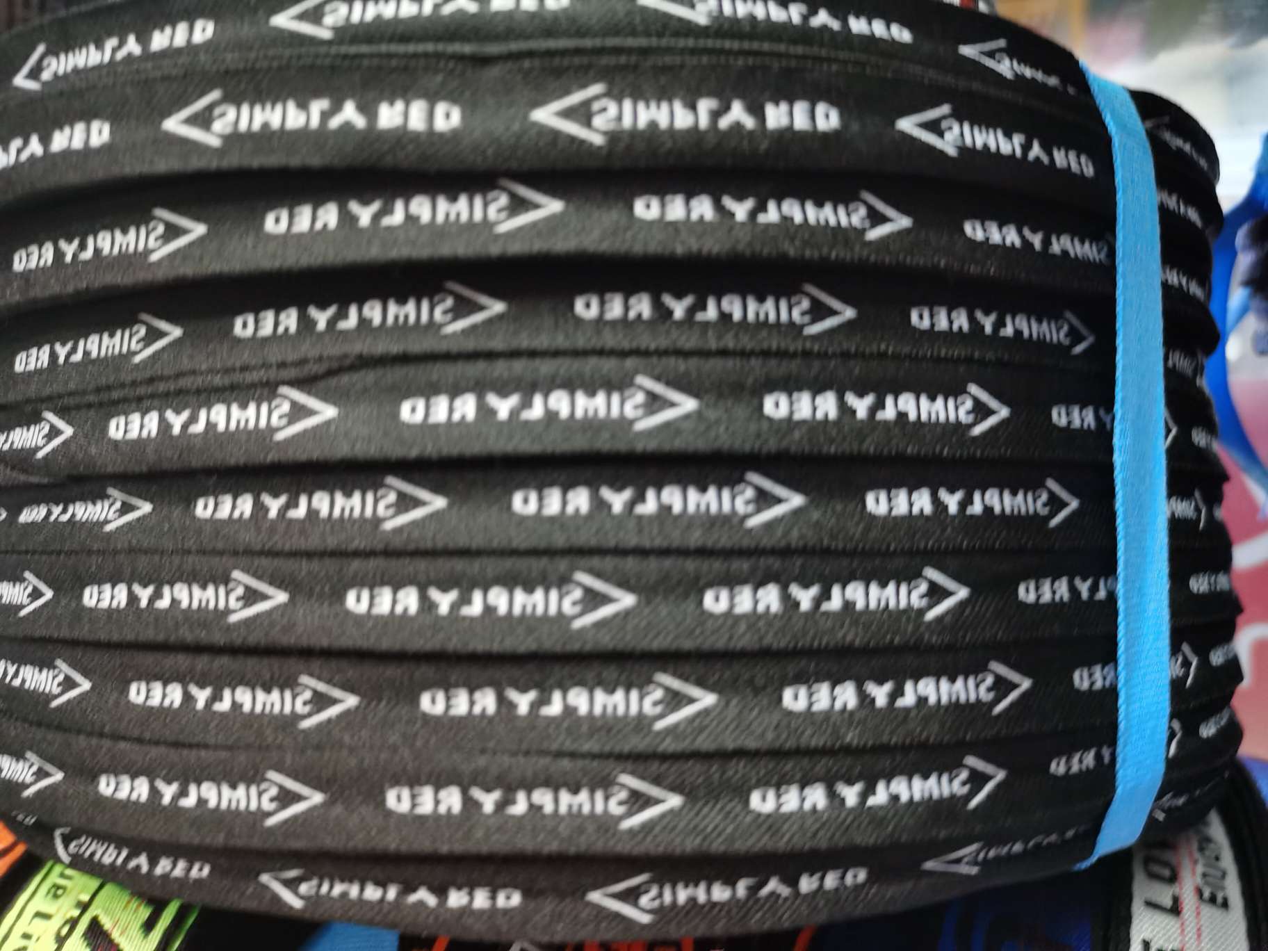 1.1 Black Lettering Webbing
