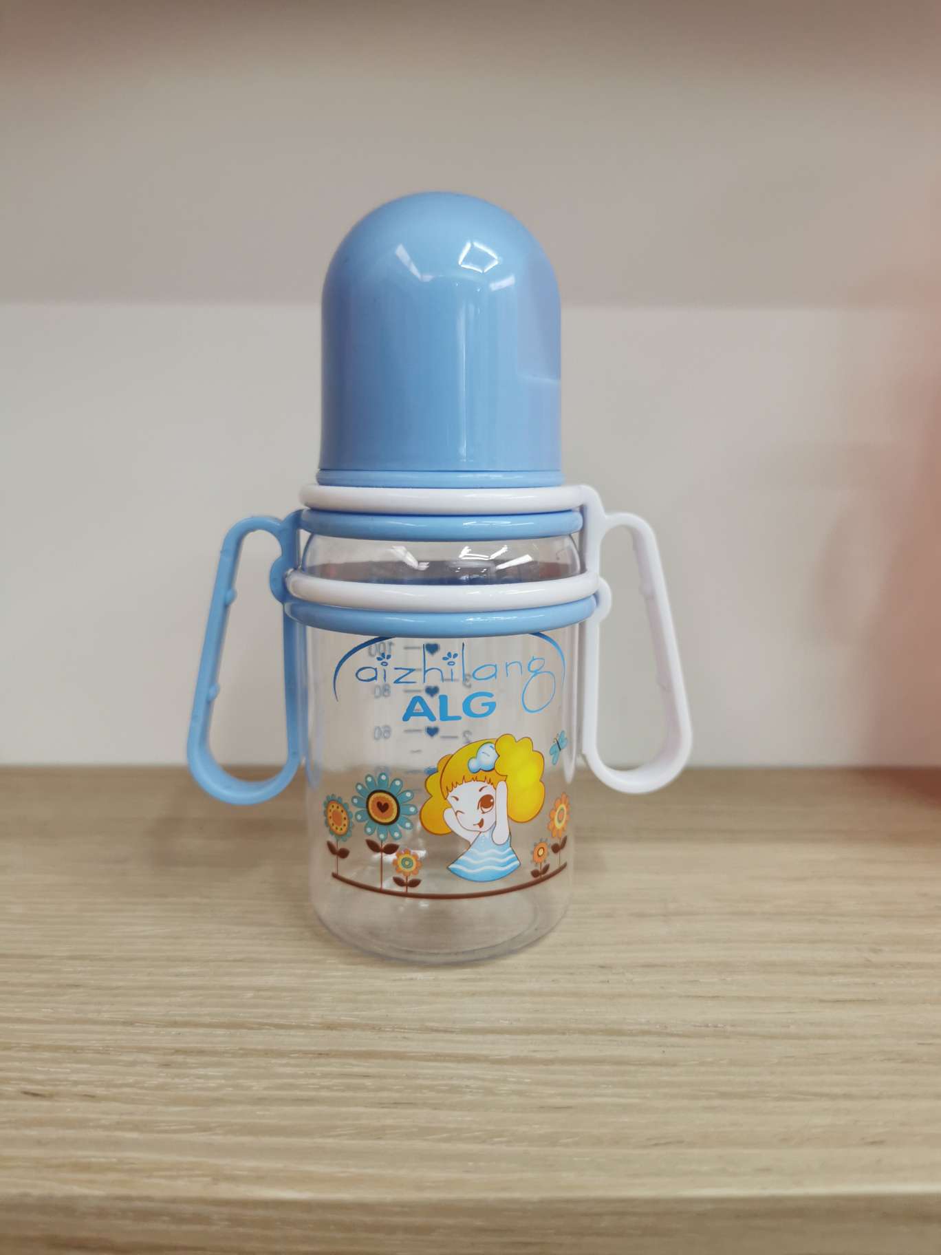 Kungfu Baby 8102 Plastic Baby Bottle Anti-Flatulence Baby Bottle Newborn Artificial Breast Milk Bottle