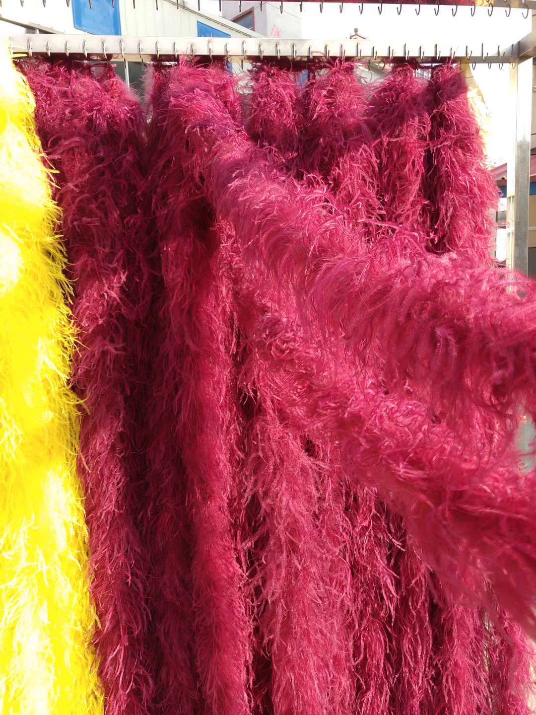 双层鸵鸟毛条详情图9