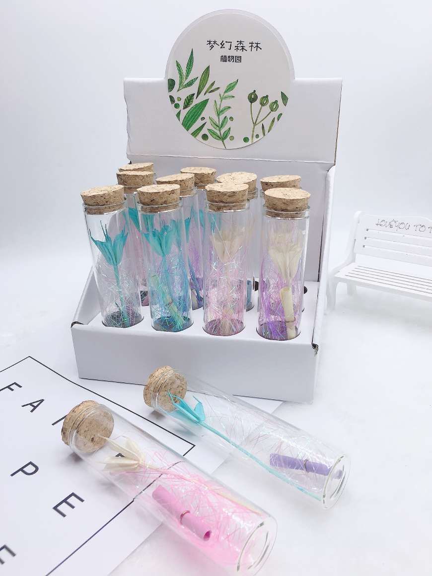 Manufacturers Direct Sales Of Immortal Flower Wishing Bottle Holiday Gifts details Picture