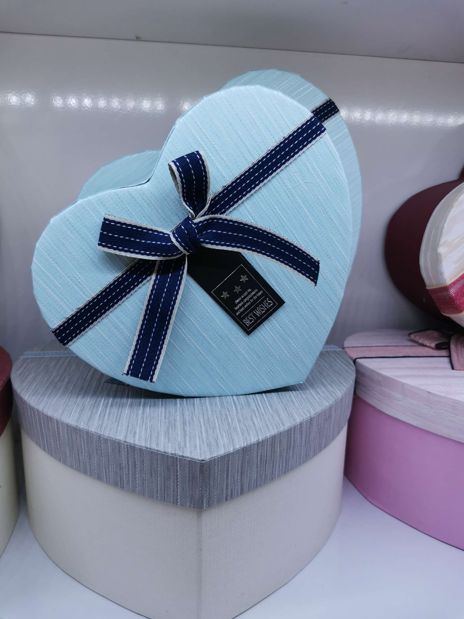 桃心2礼品盒包装盒伴手礼伴手礼盒喜糖空盒礼品包装盒围巾礼品盒子礼盒礼品盒水果礼盒