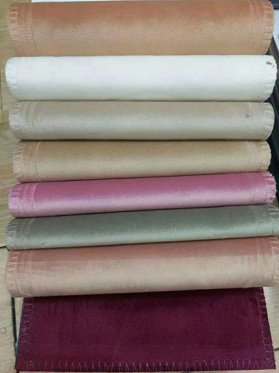 成品窗帘实物图