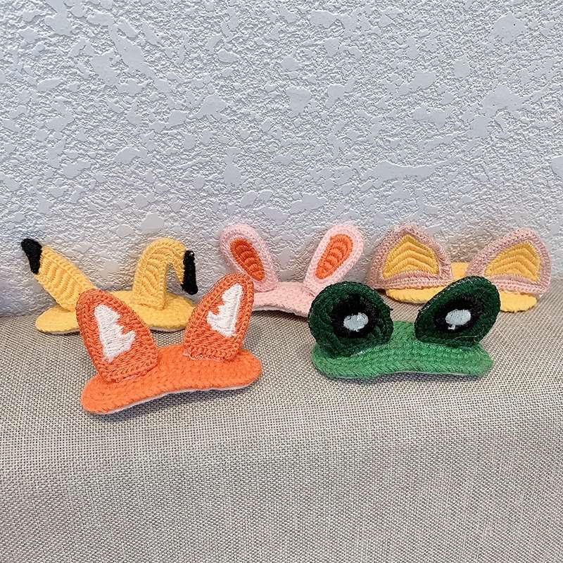 2020 Korean ins cartoon hair clips, cute animal 3D hair clips, bb clips, Internet celebrity sweet side clips, top clips and headgear undefined