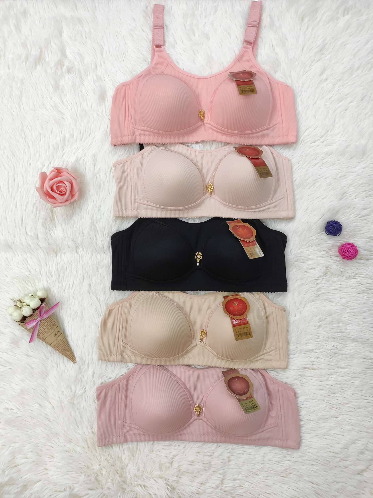 Snow Red bra and underwear 1803