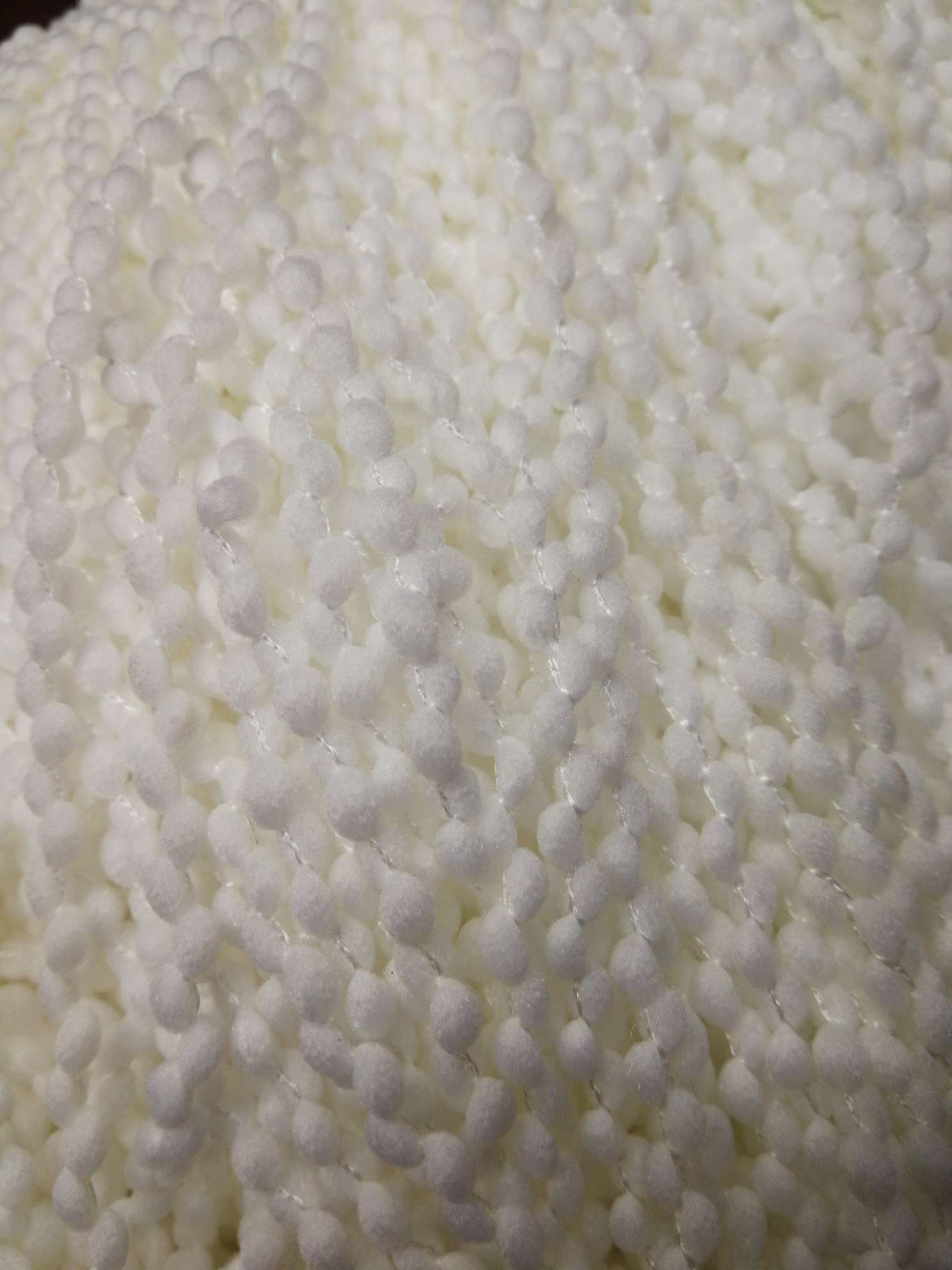 Corrugated yarn