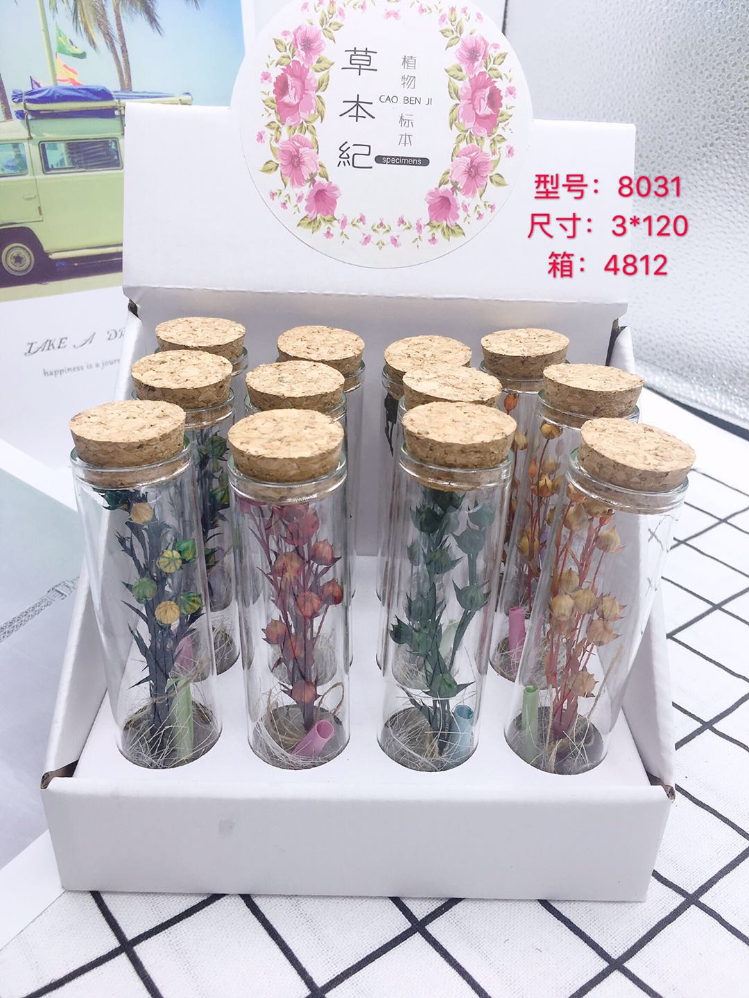 Manufacturers direct eternal flower wishing bottle full figure