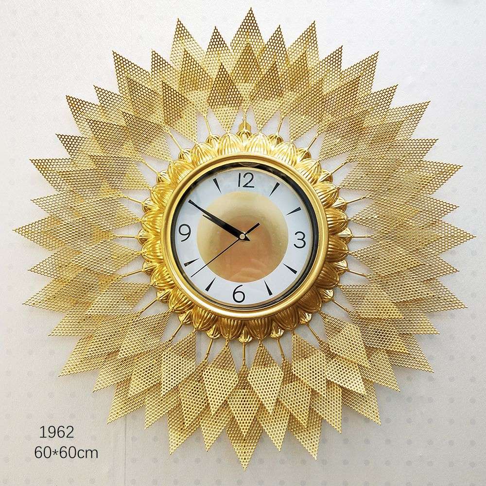 Mute Iron Wall Clock Wall Clock 1962