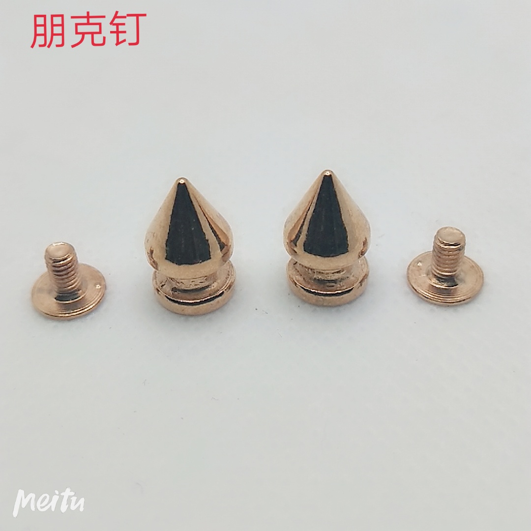 厂家直销8Ⅹ13尖钉合金铆钉朋克钉铆钉
