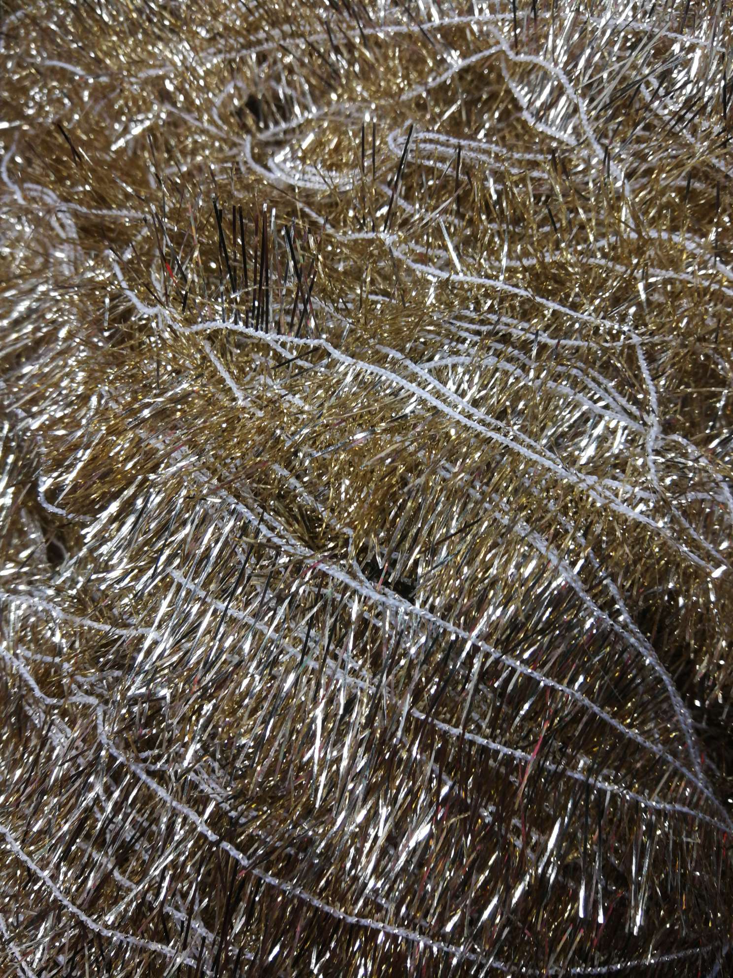 Long-haired golden threads