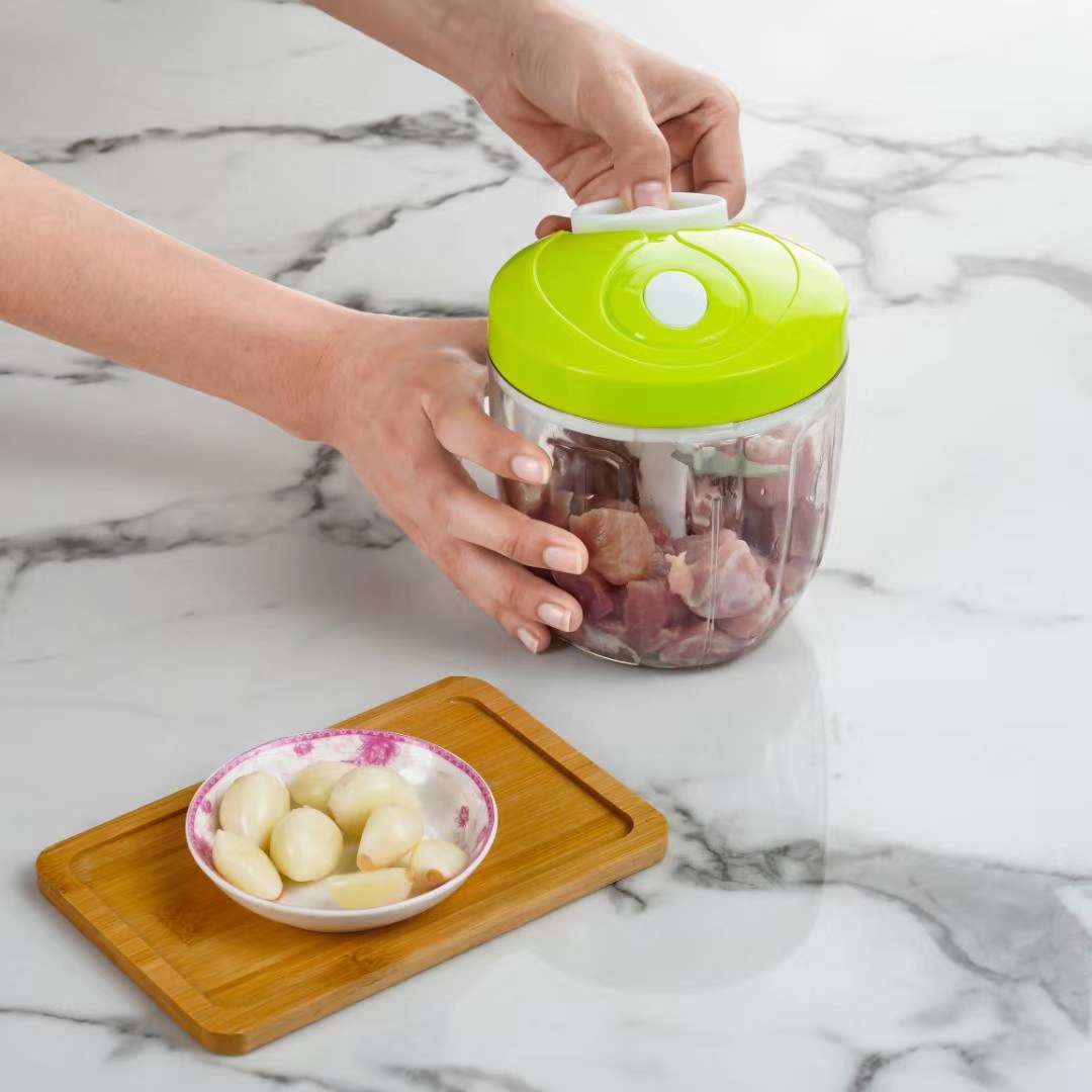 啦啦乐捣蒜器拉蒜神器手拉料理机产品图