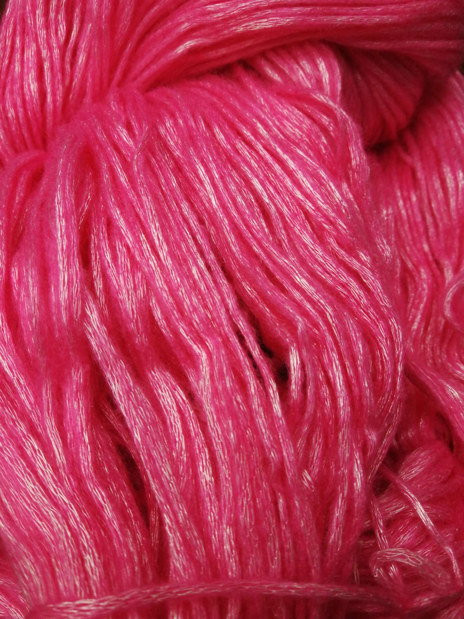 Brushed yarn