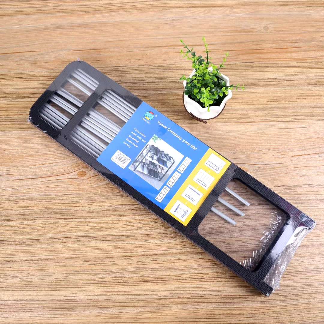 四层简易鞋架子经济型宿舍鞋柜家用窄小放门口多层防尘收纳柜室内好看