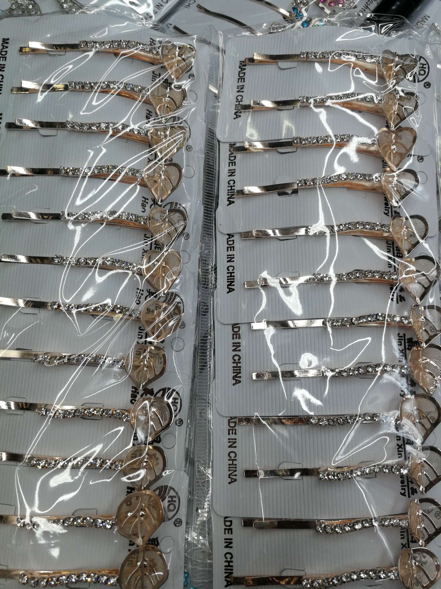 Simple Style Rhinestone Mom Hairpin Vintage Bangs Clip Clip Delicate Top Clip Clip Back Head Clip Clip Hairpin Vintage Bangs Clip Clip Delicate Top Clip Back Head Clip Clip Headpin details Picture