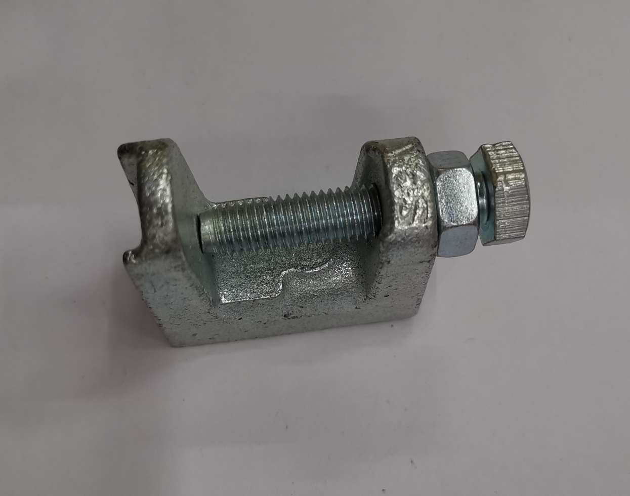 虎口夹，铸铁虎口夹，老虎卡，老虎夹，梁夹，工字钢夹。产品图