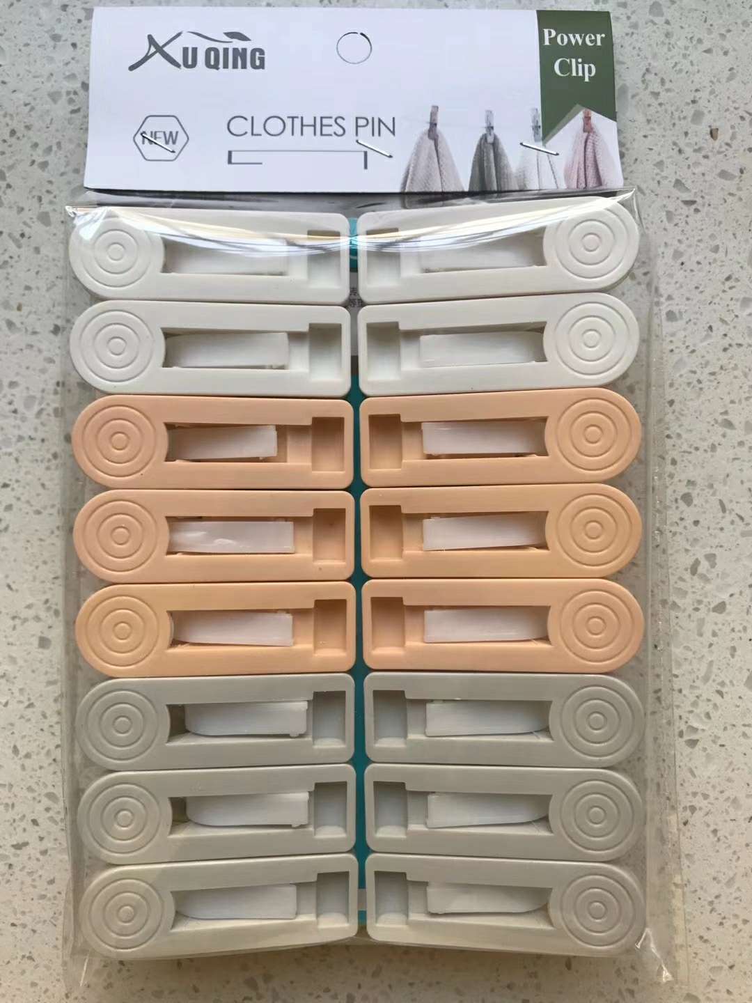 Fashion plastic clips, thumbnail