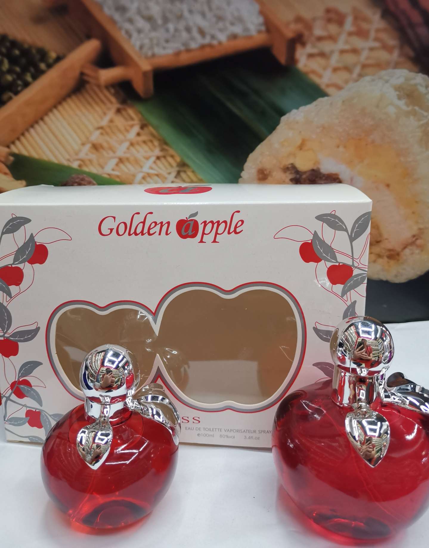 100mL+50mL Pingguo set perfume factory direct sales, long-lasting fragrance details Picture