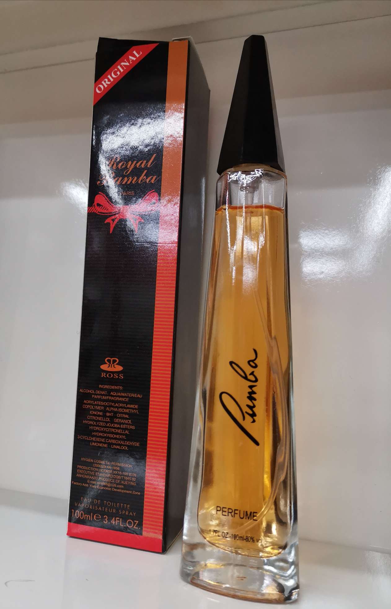 100mL Pyramid perfume factory direct sales, export perfume, long-lasting fragrance Item Picture