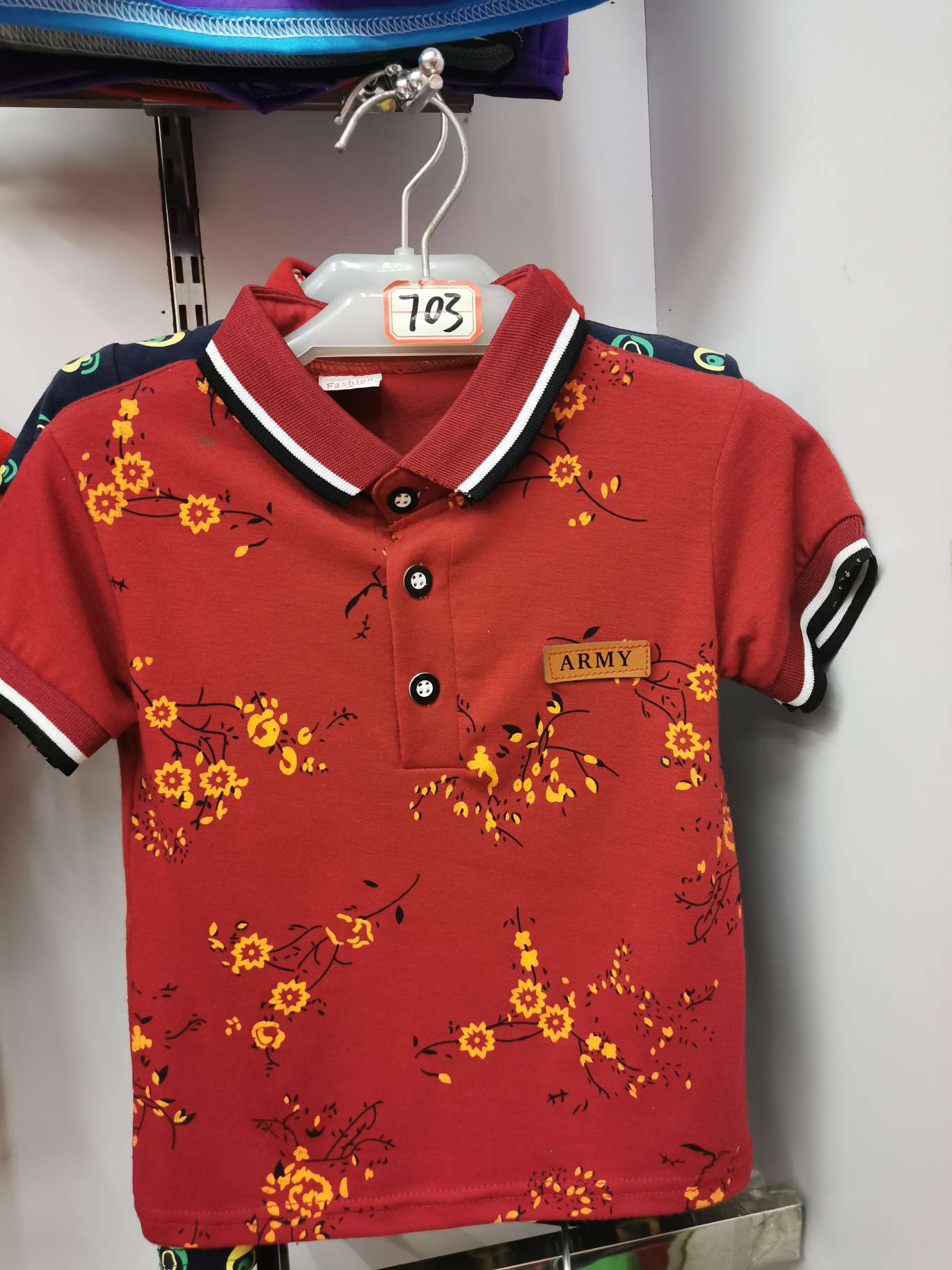 Children's short sleeve shirt for summer Cool new 2020 trendy top clothes thumbnail