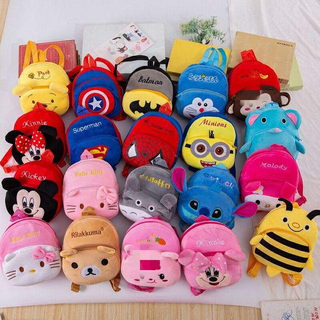 Stuffed backpack satchel cartoon satchel fruit bag satchel satchel girl bag satchel backpack for children