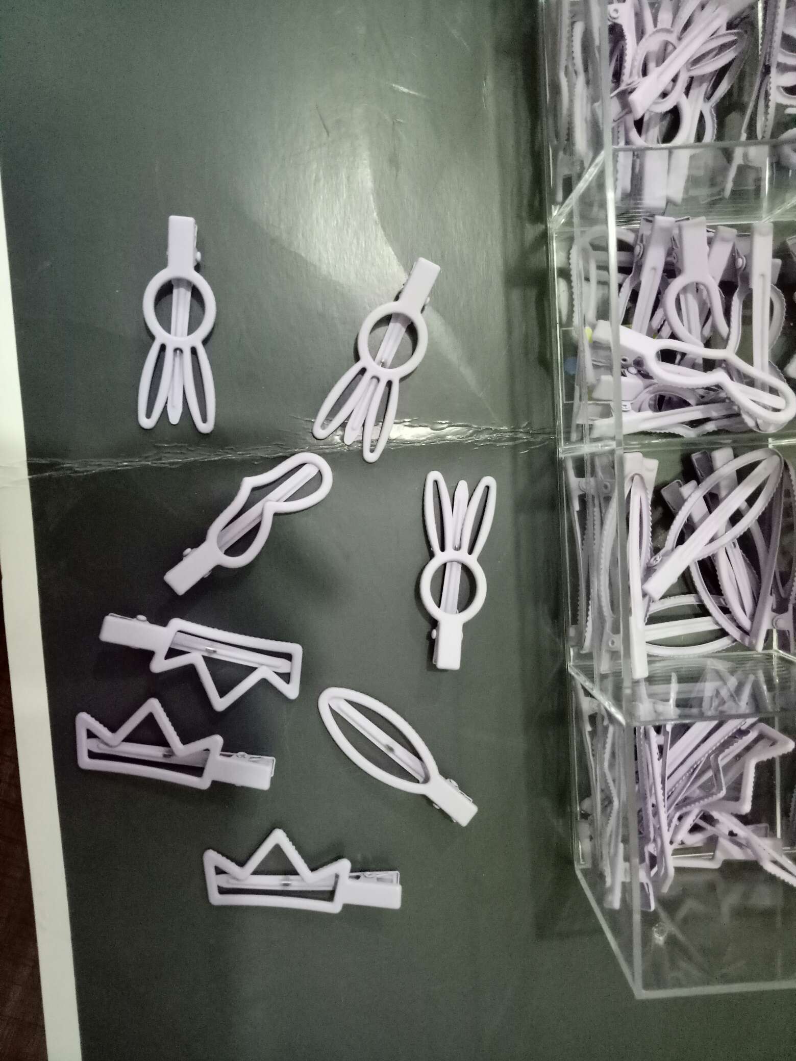 发夹实物图