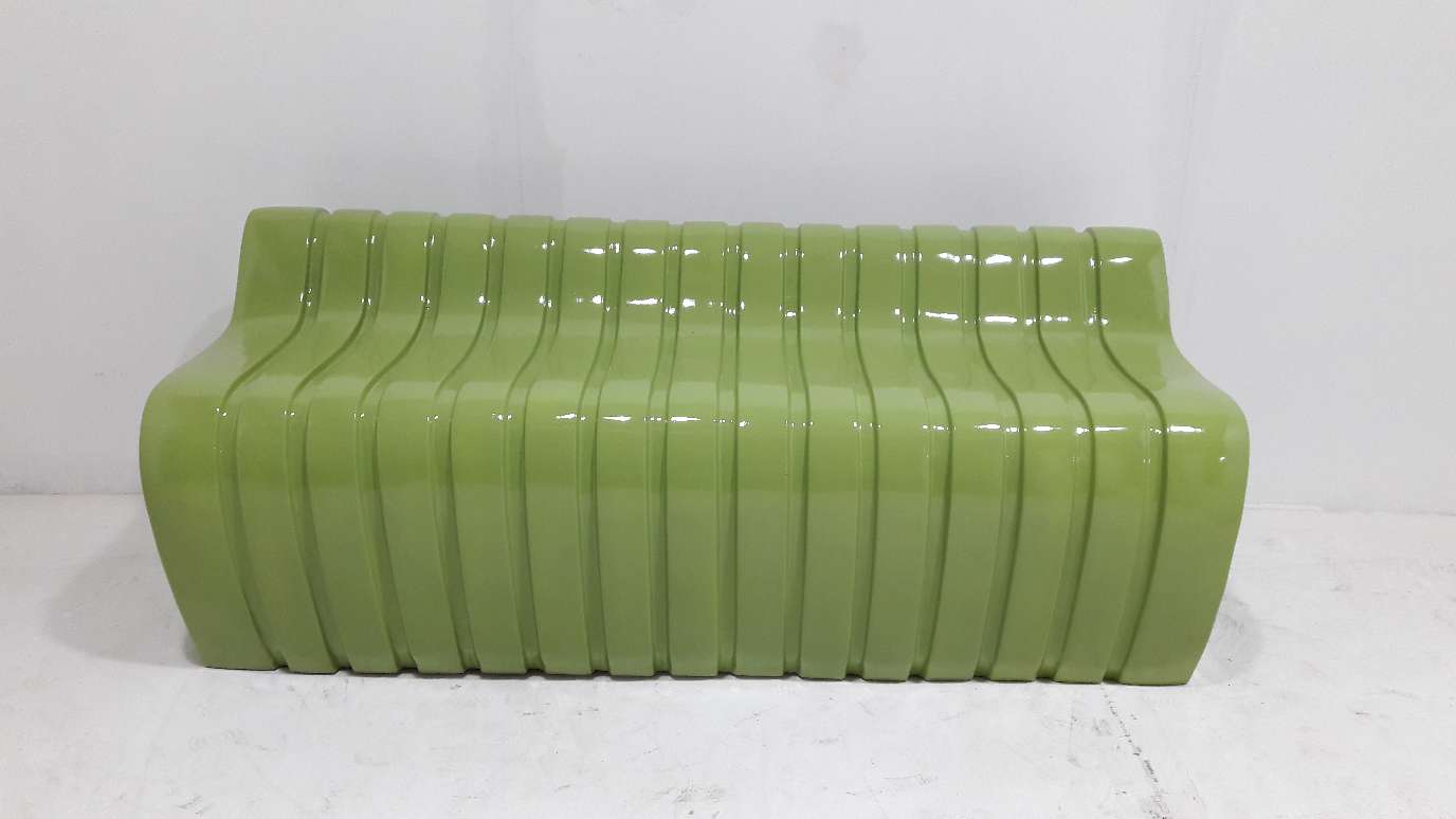 商场美陈/多人休闲座椅/玻璃钢座椅细节图