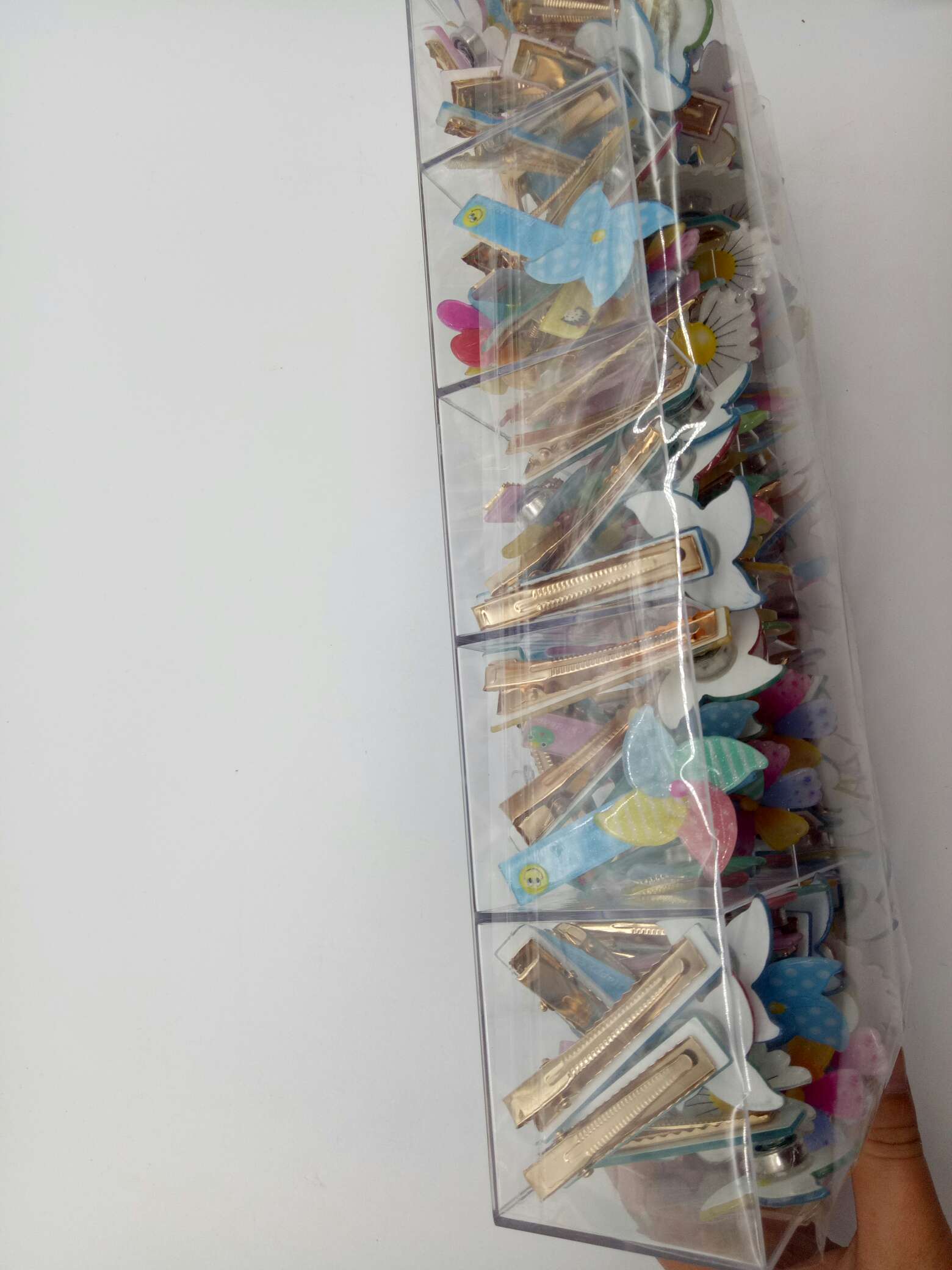 风车压夹白底实物图