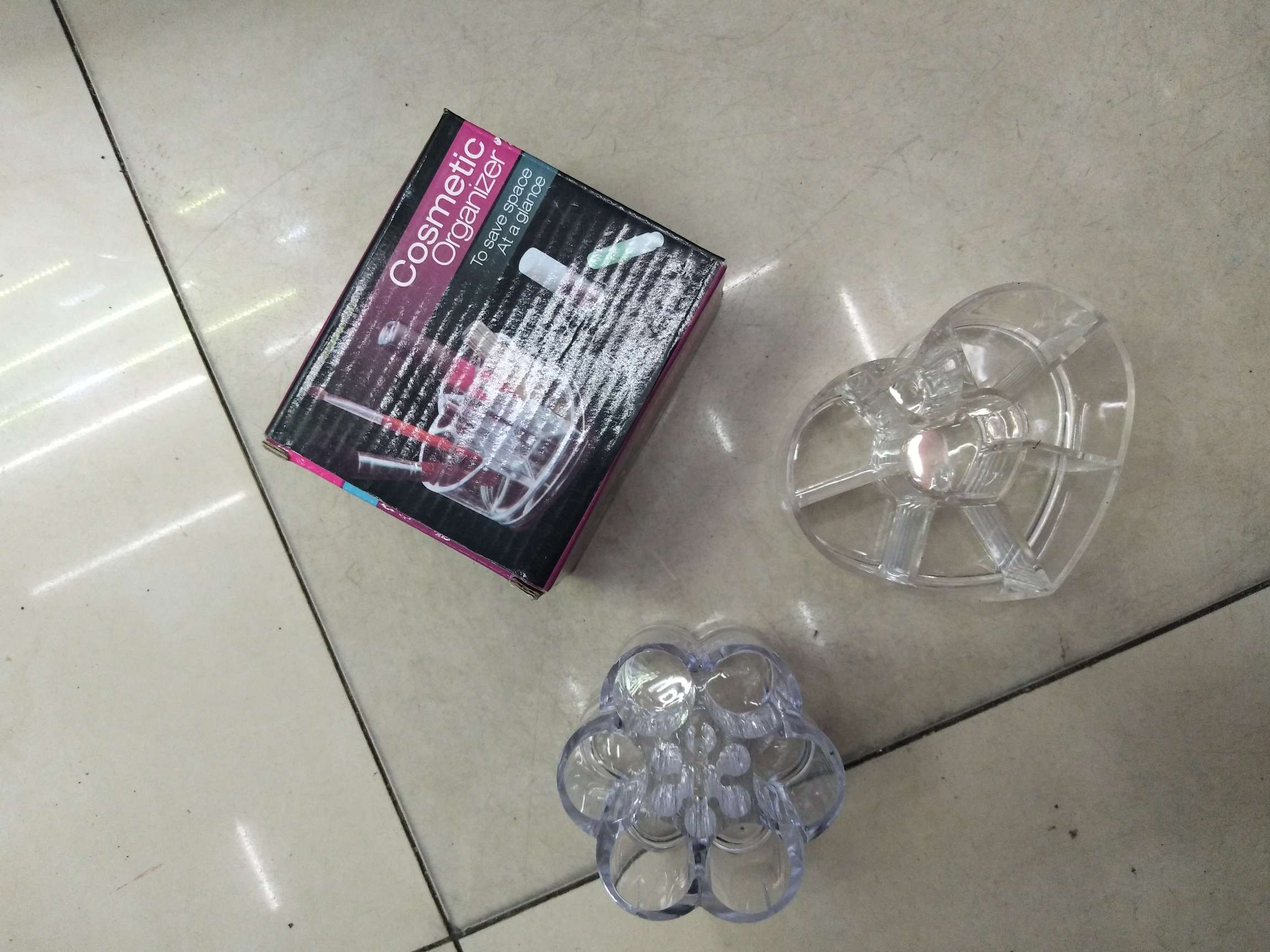 口红架，心形化妆架图