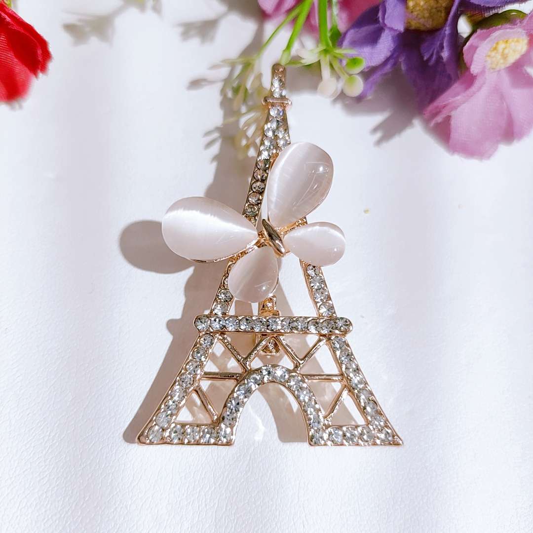 Fashionable Korean-style brooches, pearl ins brooches, silk scarf buttons, high-end cartoon anti-glare buttons, corsages, clothing accessories undefined