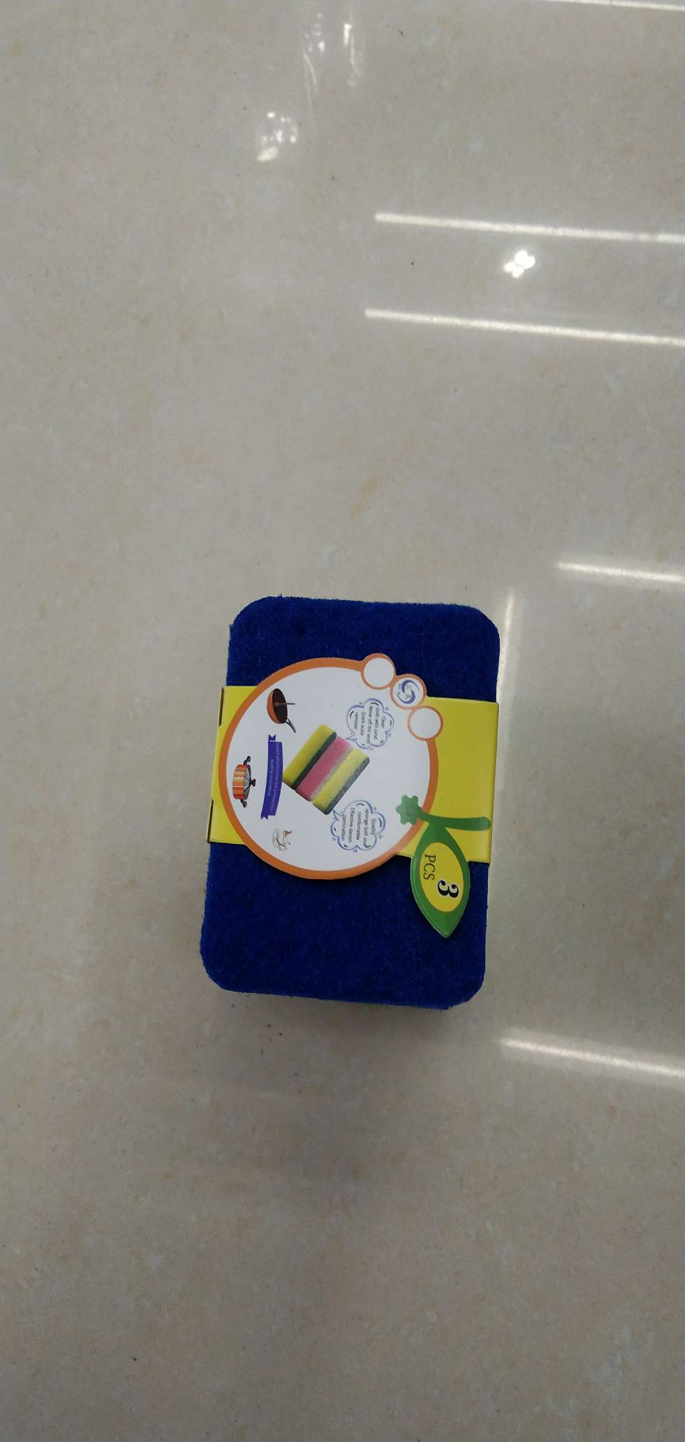Paper Card Sponge Cleaning Cloth 3Ps