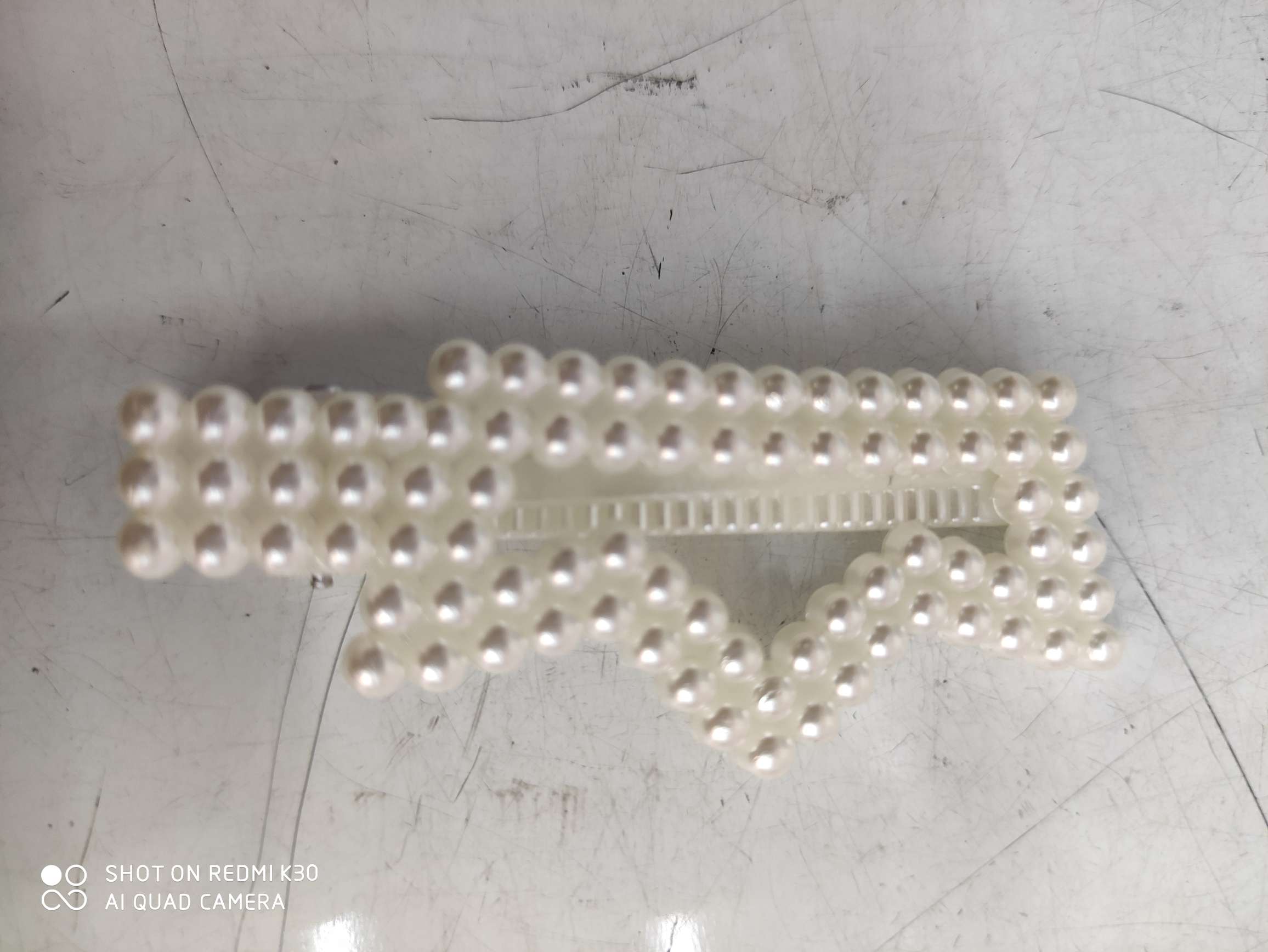 皇冠珍珠夹