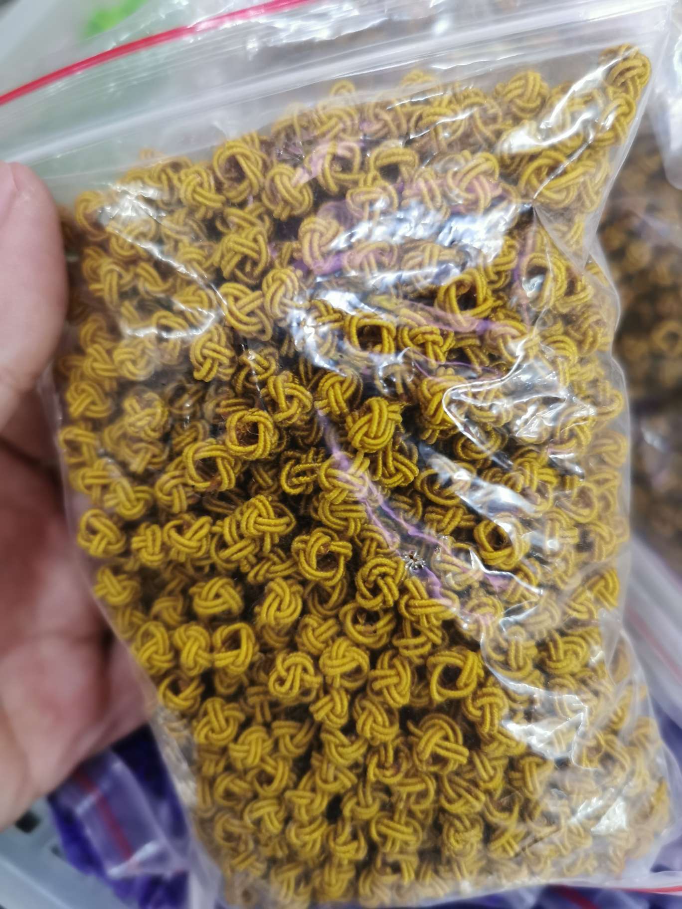 菠萝结，菠萝扣线圈