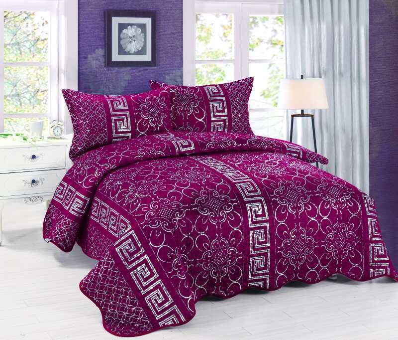 Tripod Big Flower Bedding 3-Piece Set details Picture