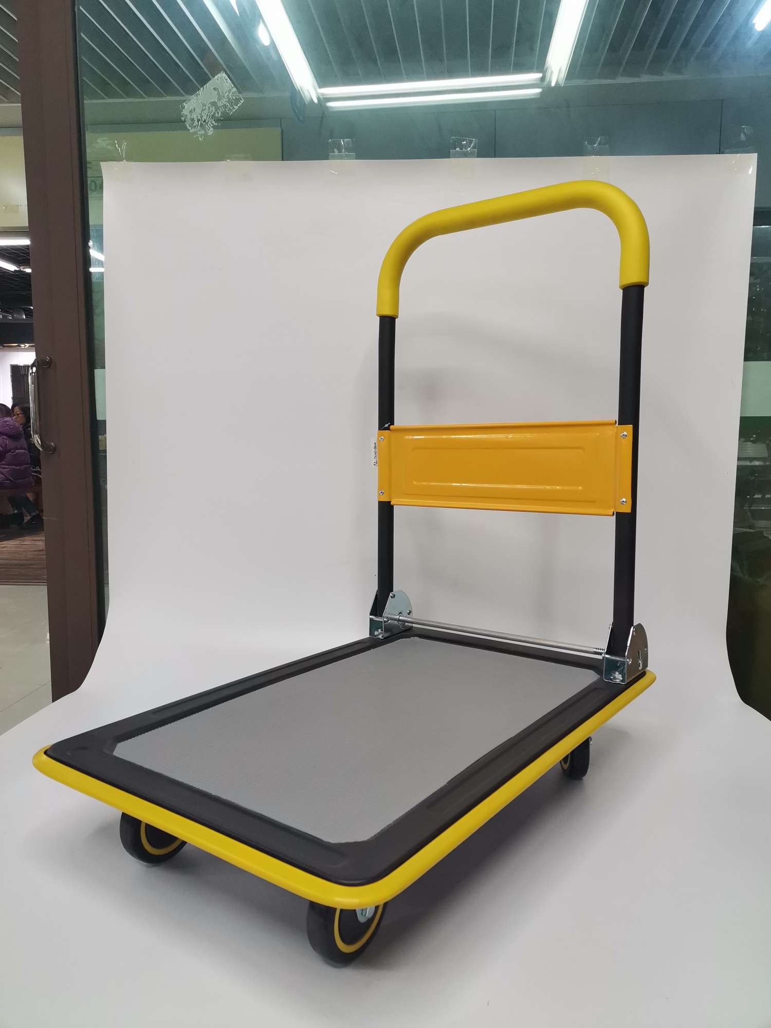 60*90 flatbed cart, handcart, warehouse handling vehicle Specification image
