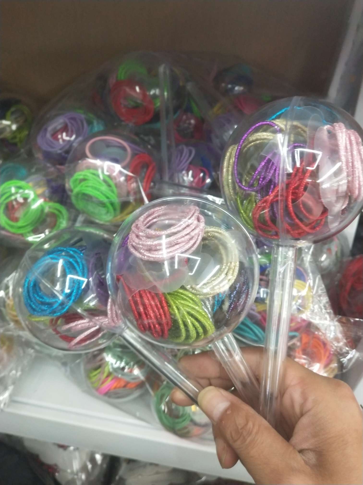 Lollipop box no seams rubber band thumbnail