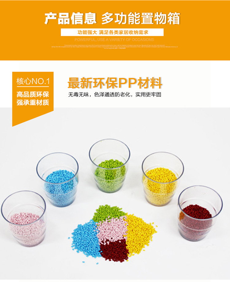 小号10格 塑料 收纳盒 可拆卸 耳钉 饰品盒 多格 分类盒 归类收纳详情图8