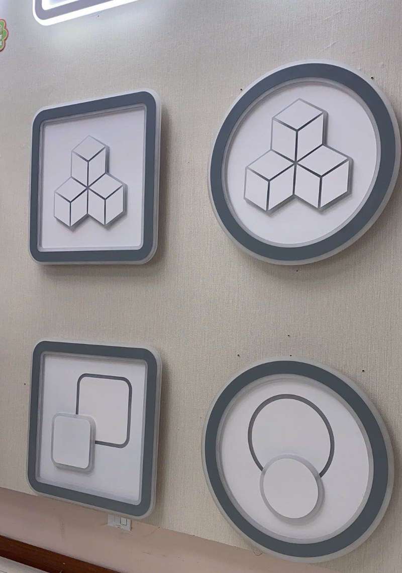 熙普之光小方灯，小圆灯亮灯简约现代过道灯阳台卧室灯具产品图