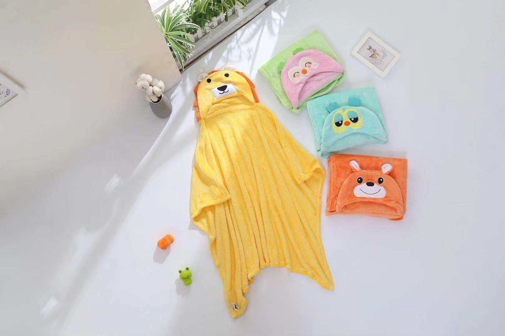 Baby cape, shawl, animal blanket, windproof and warm cover quilt Specification image