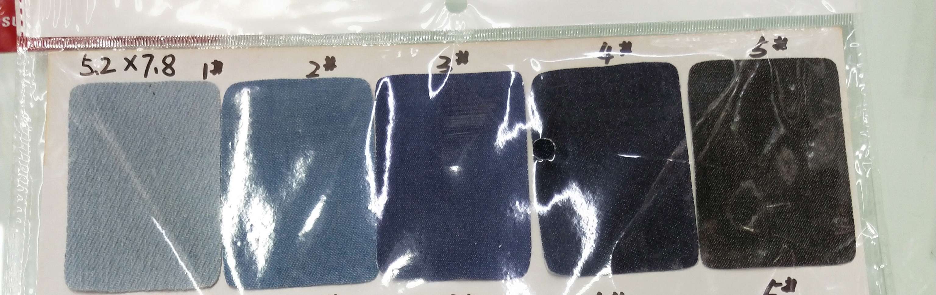 小牛仔长方形补丁