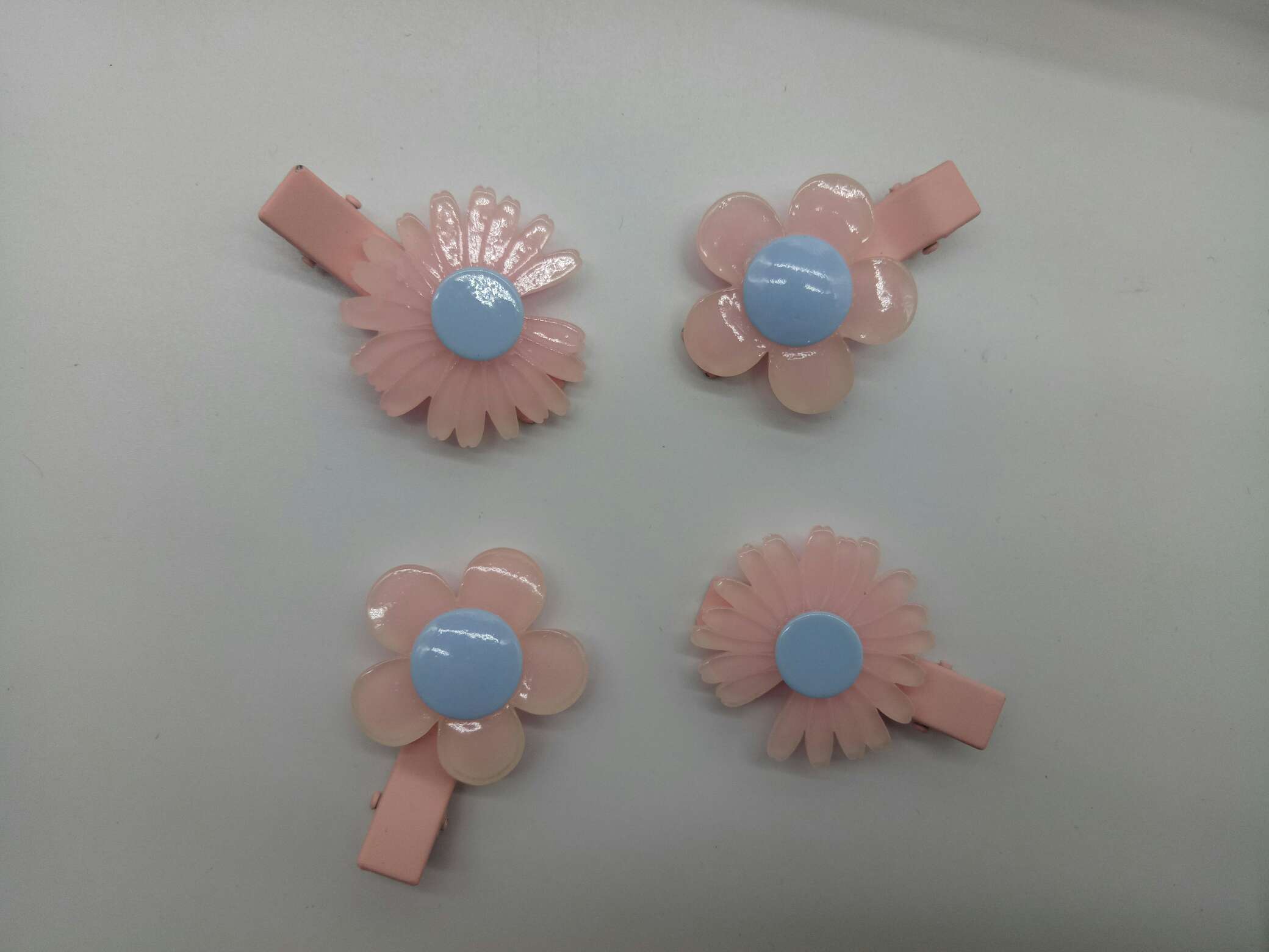 花朵压夹细节图