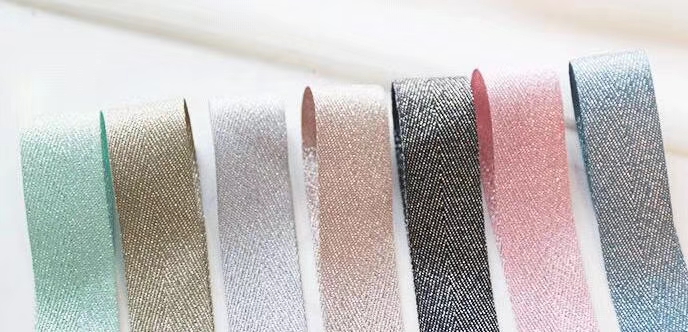 Silver Bead Bright Silk Herringbone Belt, High Fashion Exquisite Clothing With Bow Ribbon Specification drawing