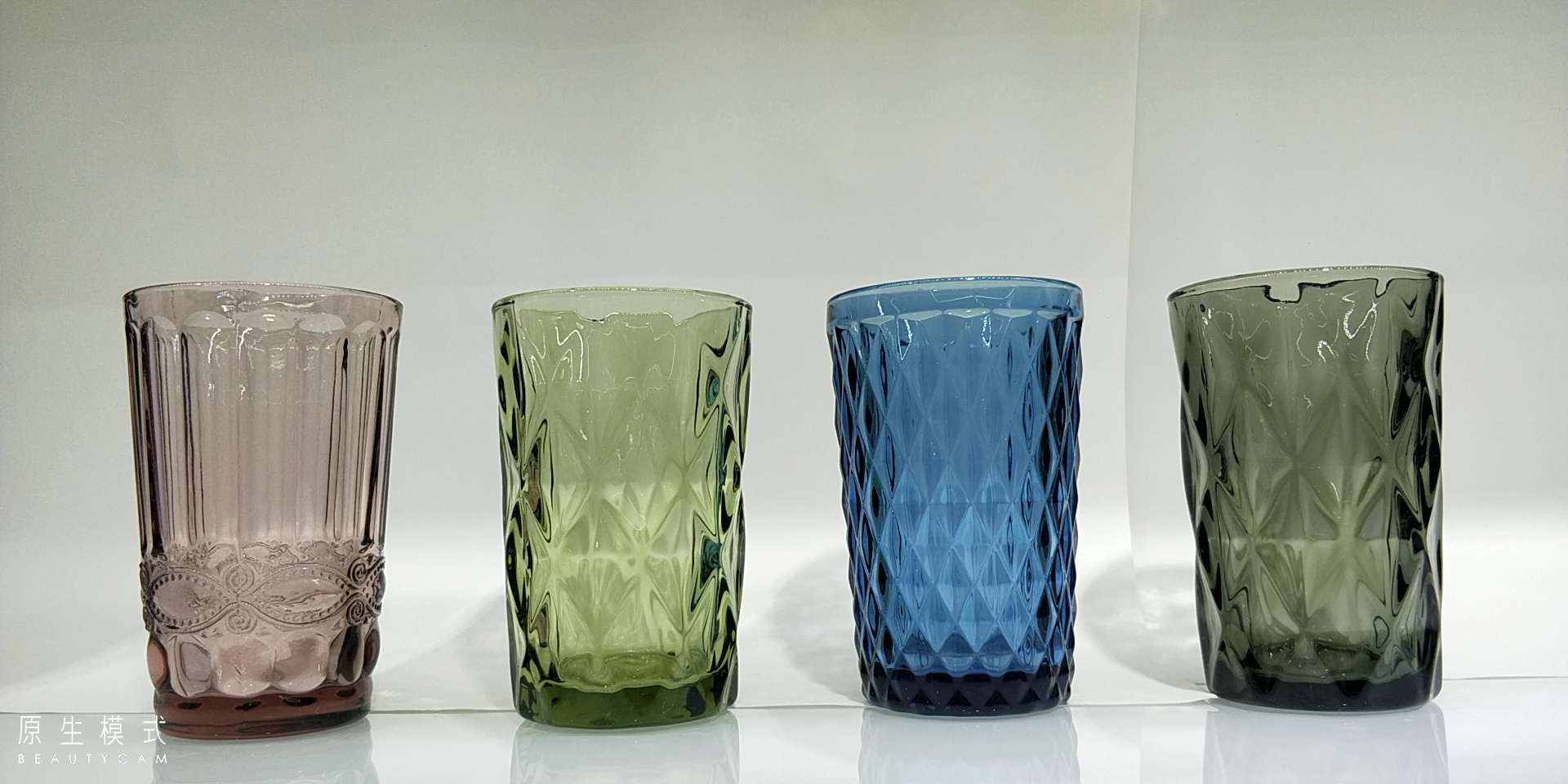 高档杯子，四个颜色，