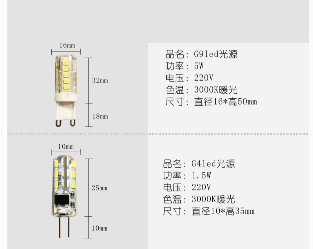 G4光源中性光节能无频闪护眼健康品质优产品图