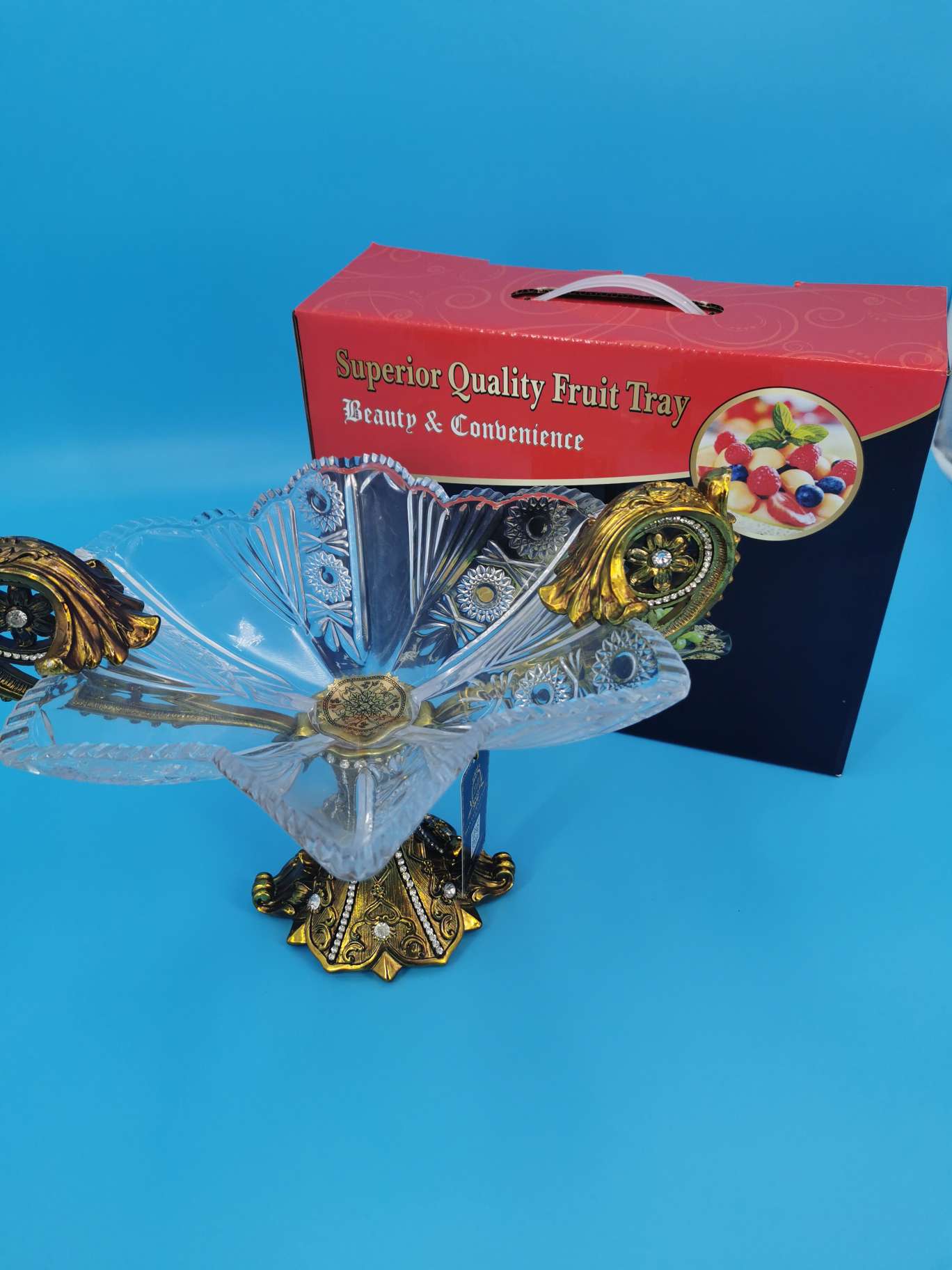 Diamond-shaped resin craft fruit plate home decoration 2022 New style Application Scenario