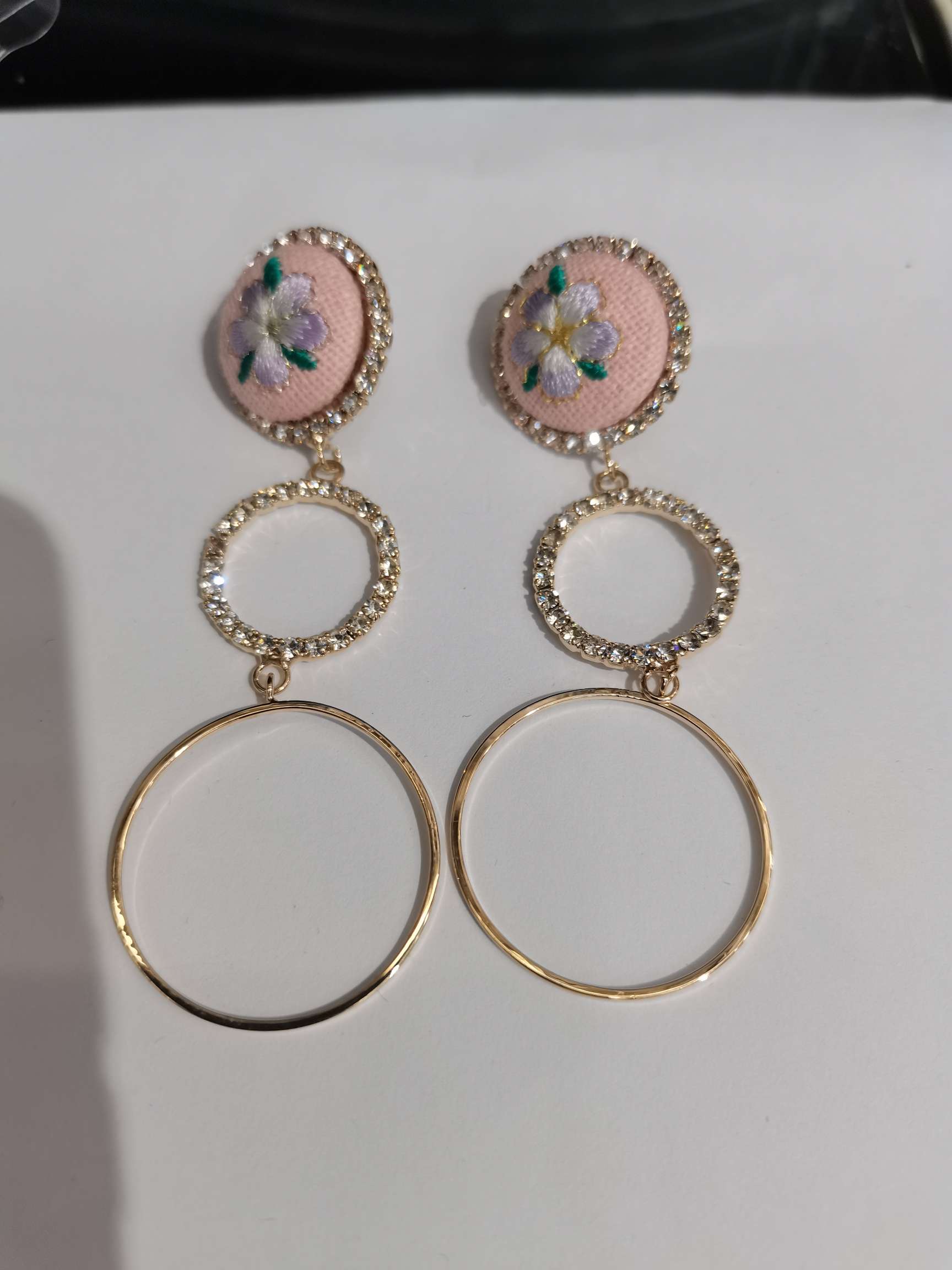 Two ring earrings