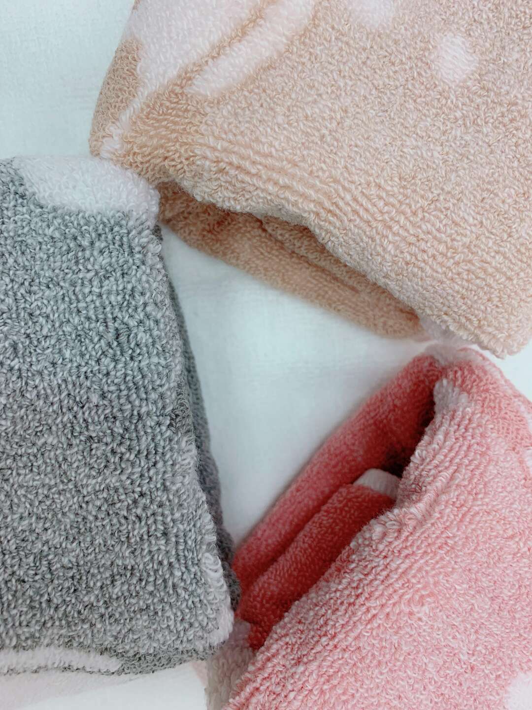 35*75cm all-cotton three-color towel can be mixed into a pack of cute bear towels undefined