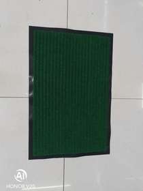 PVC bottom double striped floor mat kitchen entrance door non-slip mat